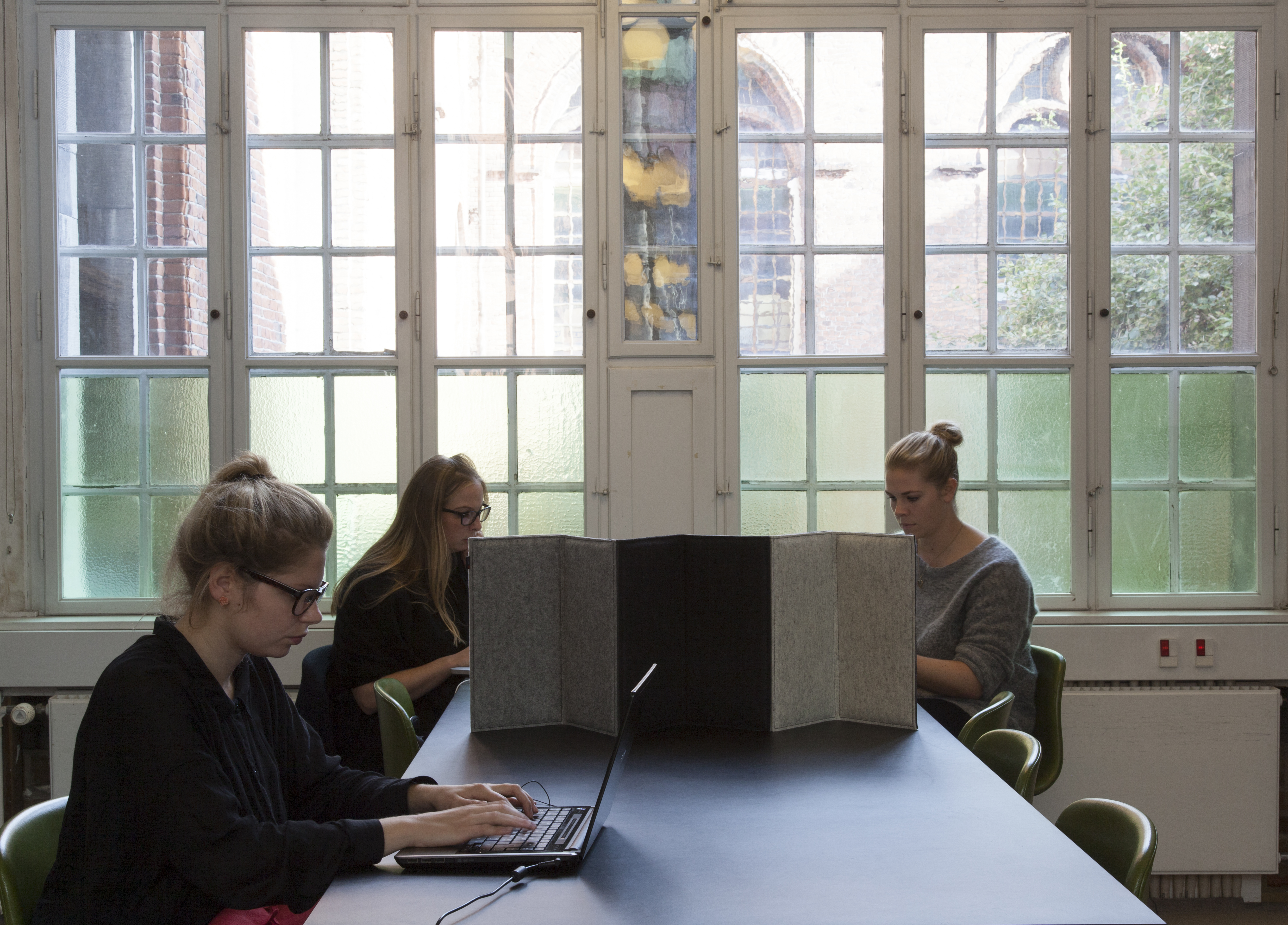 Filt bordskærm zigzag kgl bibliotek